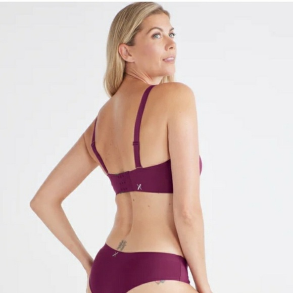 Knix evolution bra size 2 winterberry / emerald - Picture 2 of 5